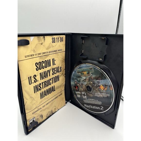 SOCOM II: U.S. Navy SEALs (Sony PlayStation 2, 2003) - Picture 5 of 7